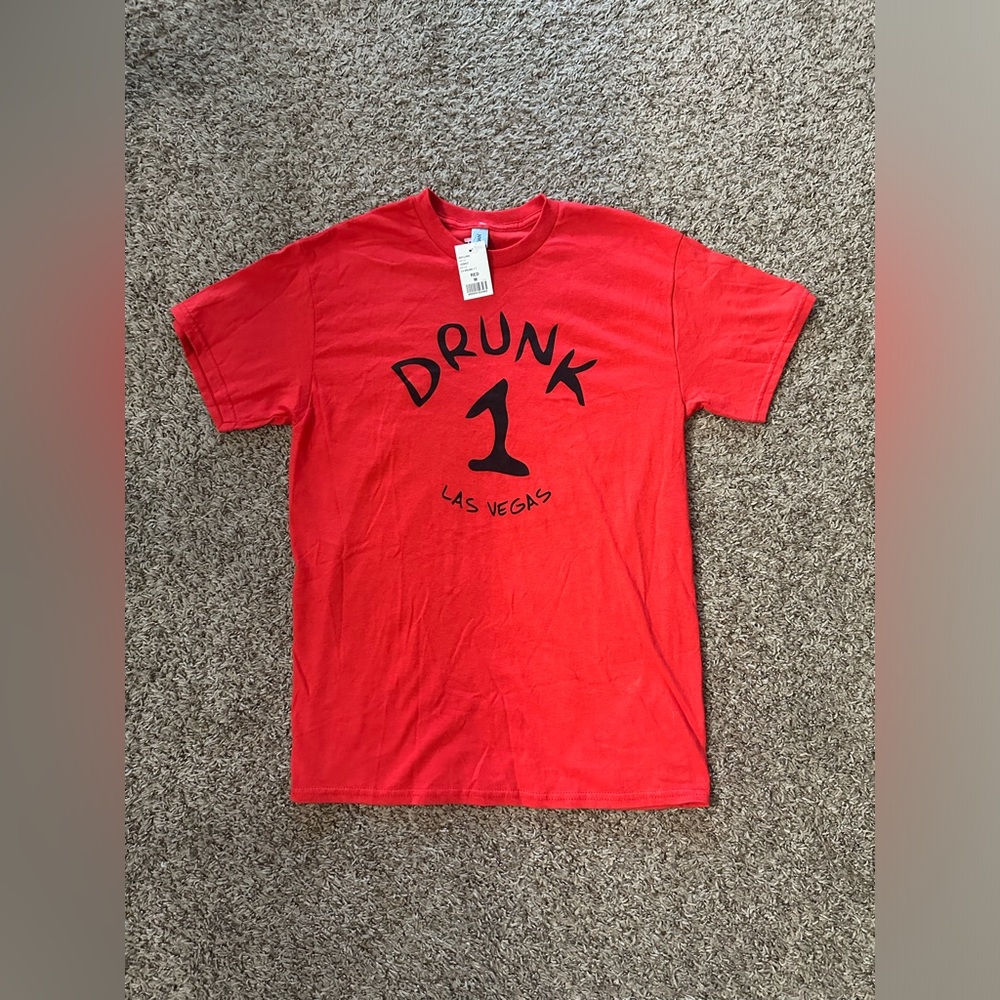 LAS VEGAS red tshirt, brand new, size M